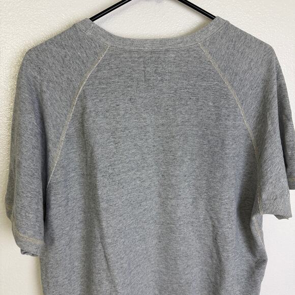 Champion Todd Snyder Sweatshirt Mens Large Gray Short Sleeve Pullover Cotton USA - Picture 9 of 9